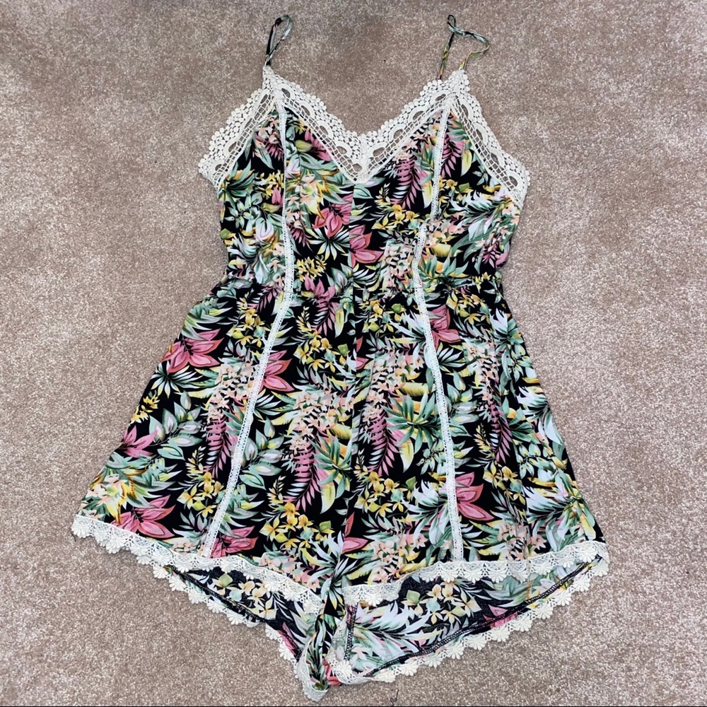 Floral Romper